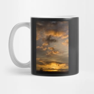 Sunset in Orange and Blue Mug